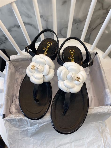 chanel birkenstock sandal|Chanel camellia sandals.